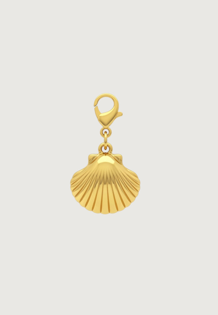 Golden Shell Charm