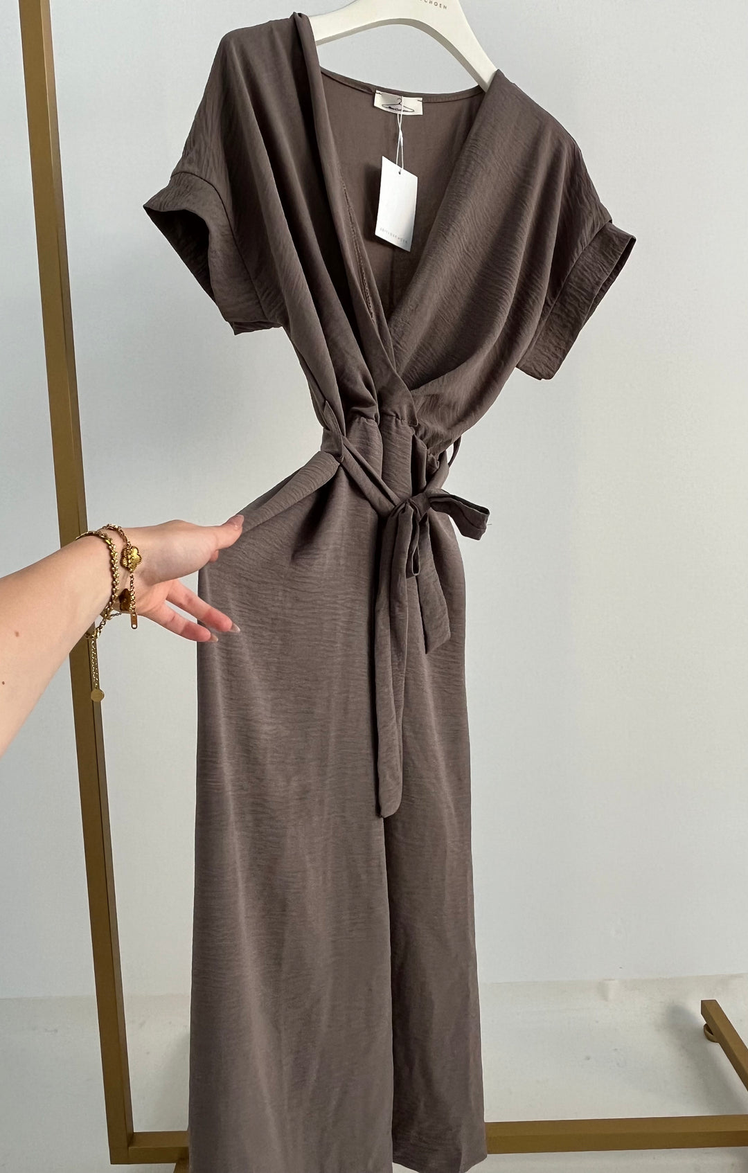 LOCKERER JUMPSUIT LIV MOCCA (B-WARE)