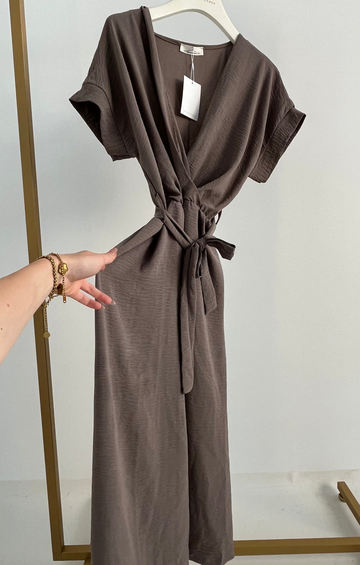 LOCKERER JUMPSUIT LIV MOCCA (B-WARE)