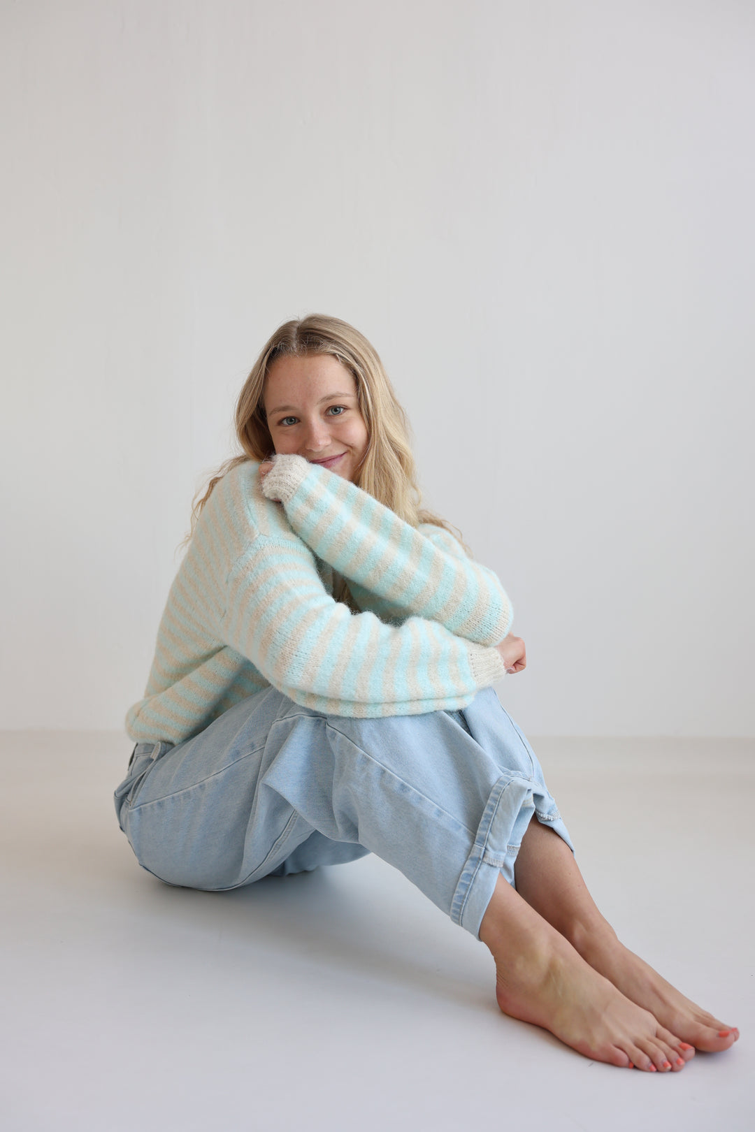 Gestreifter Cardigan Cosima