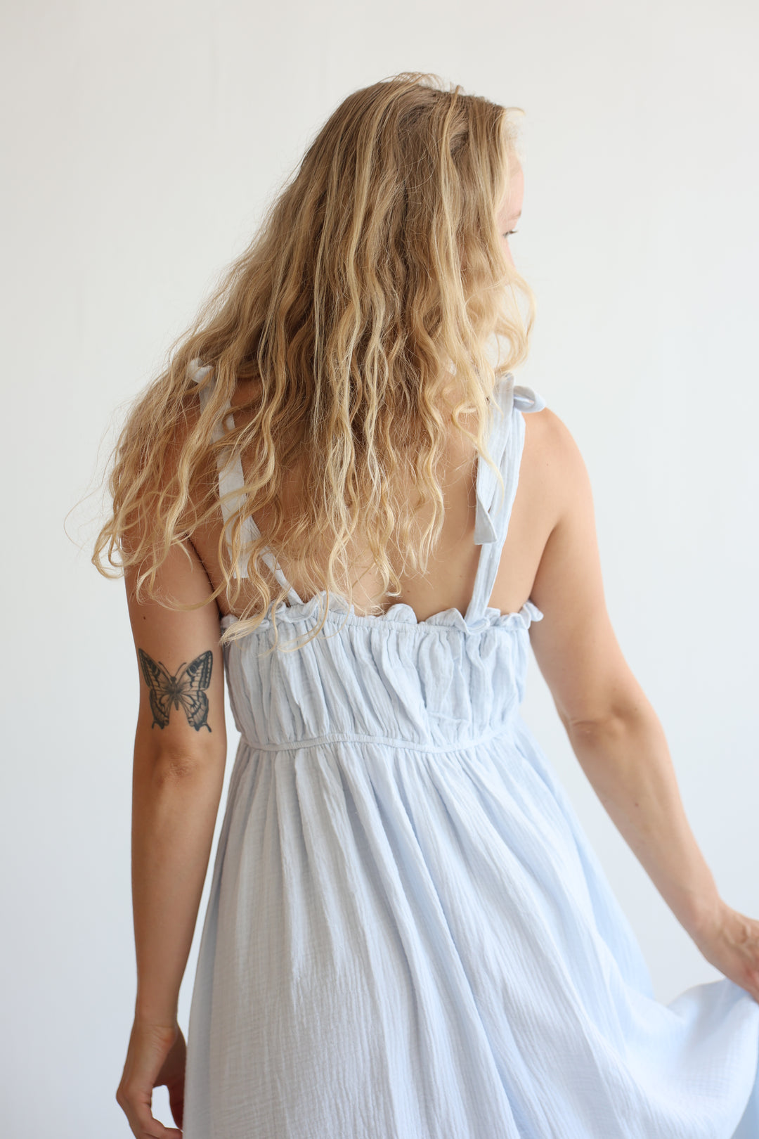 Pastel Musselin Summer Dress