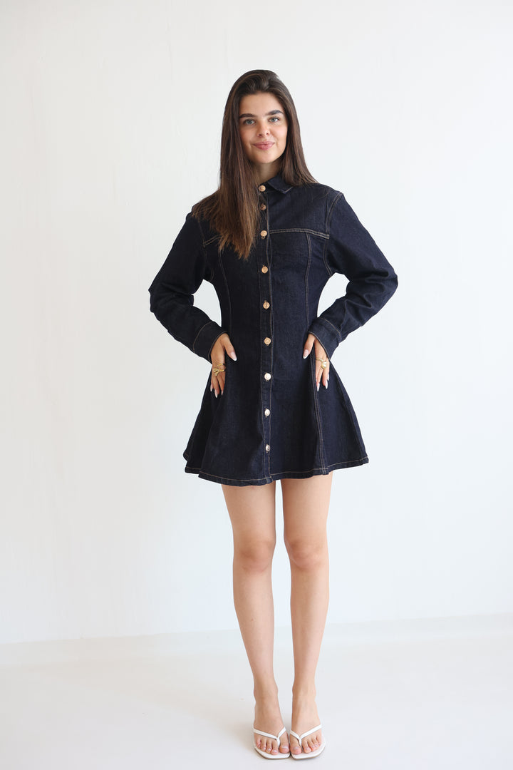 Denim Belle Mini Dress