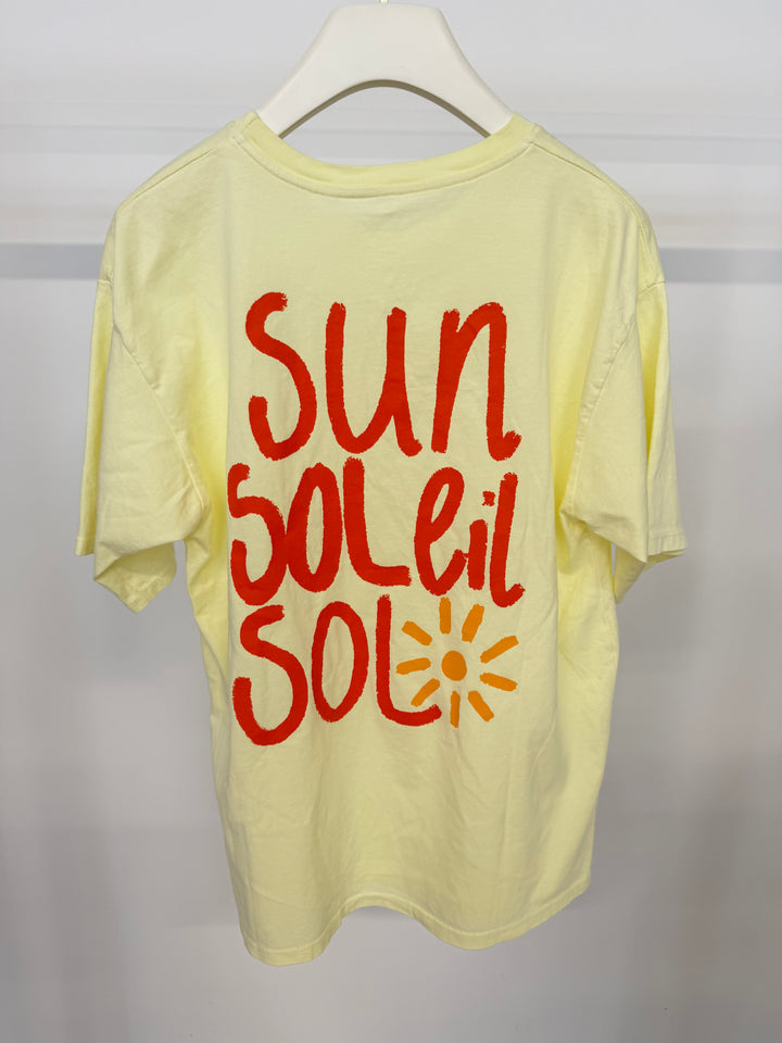 T-SHIRT SUN SOLEIL SOL LEMON (B-WARE)