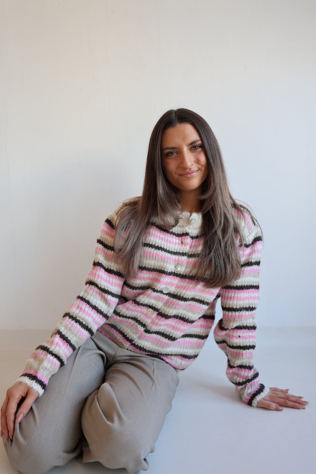 Candy Stripe Cardigan