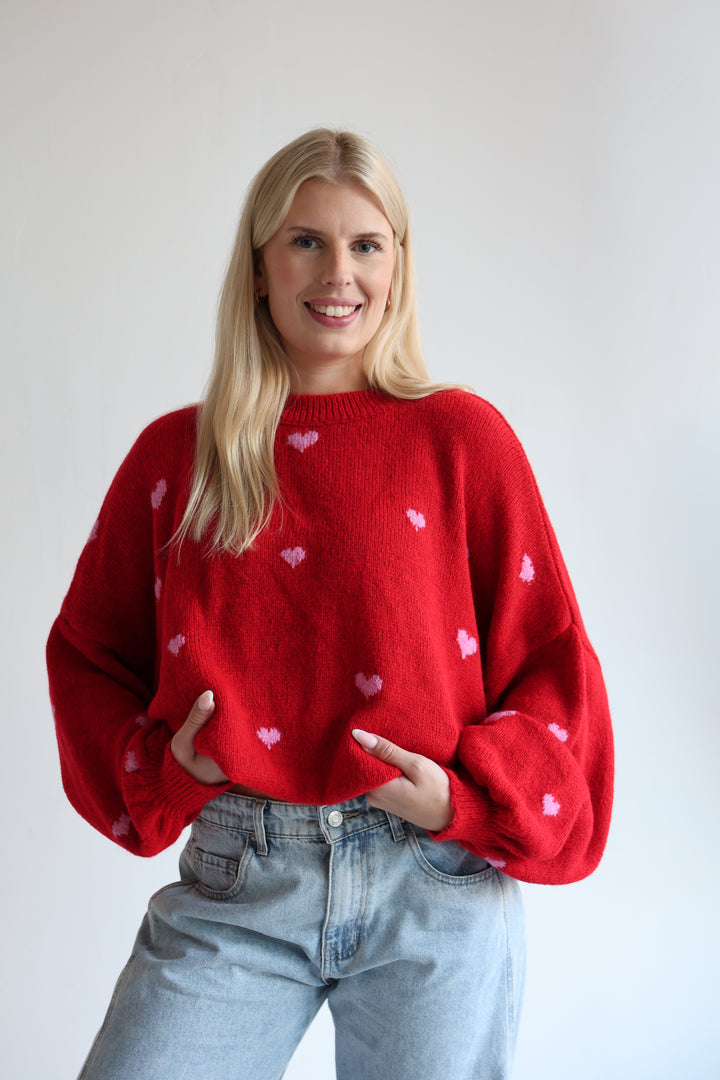 Pullover Cozy Heart