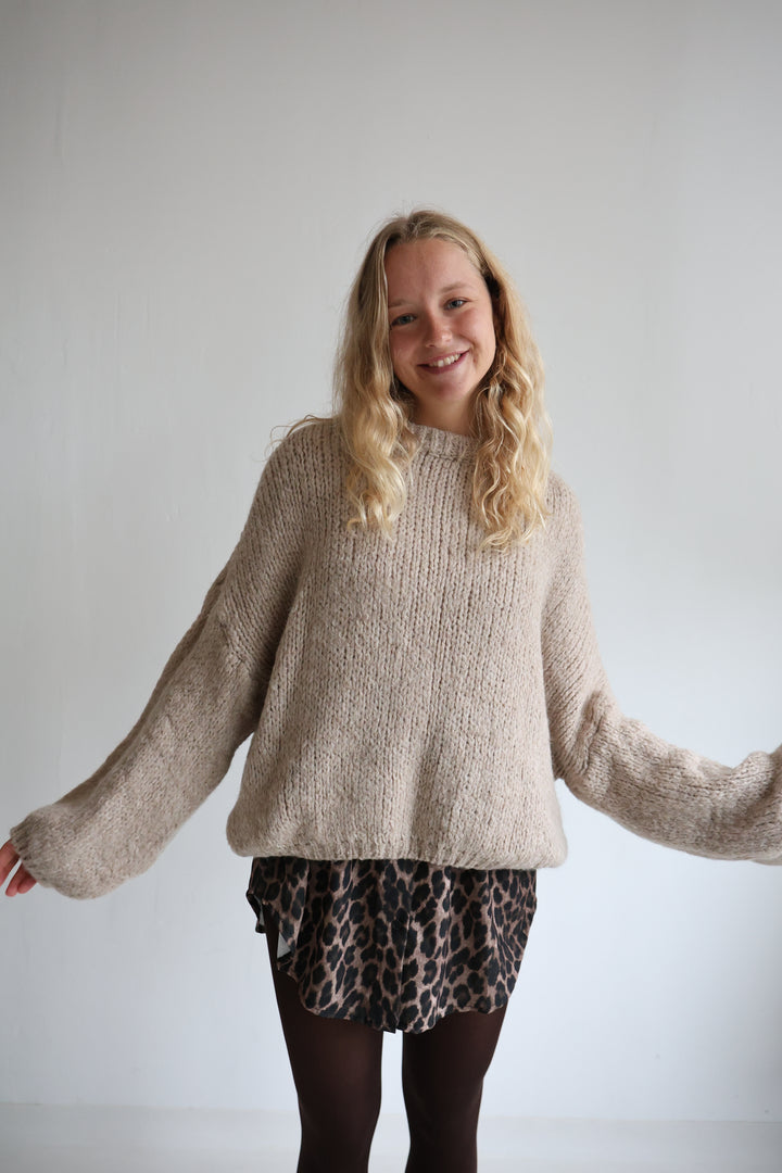 Blusenrock mit Leoprint