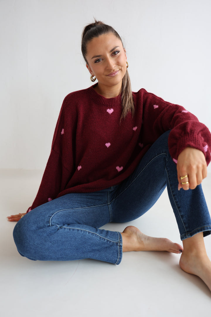 Pullover Cozy Heart