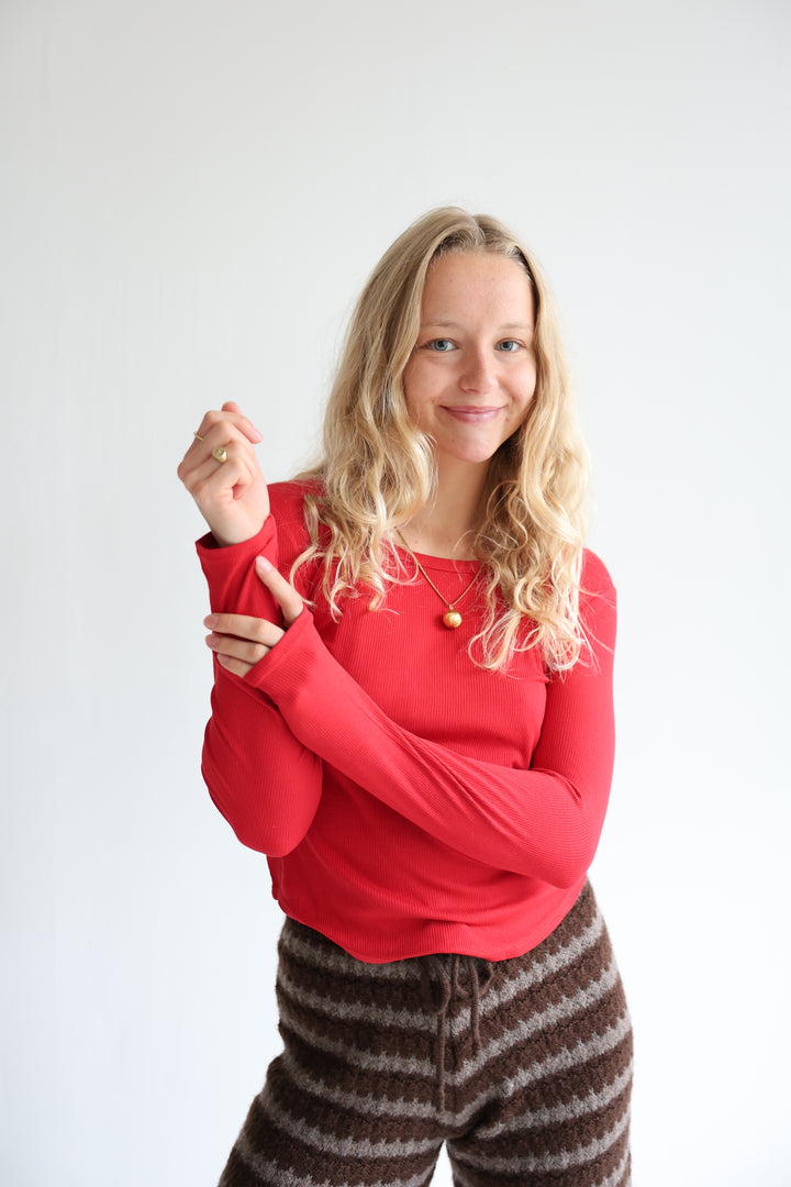 Longsleeve Red Whisper