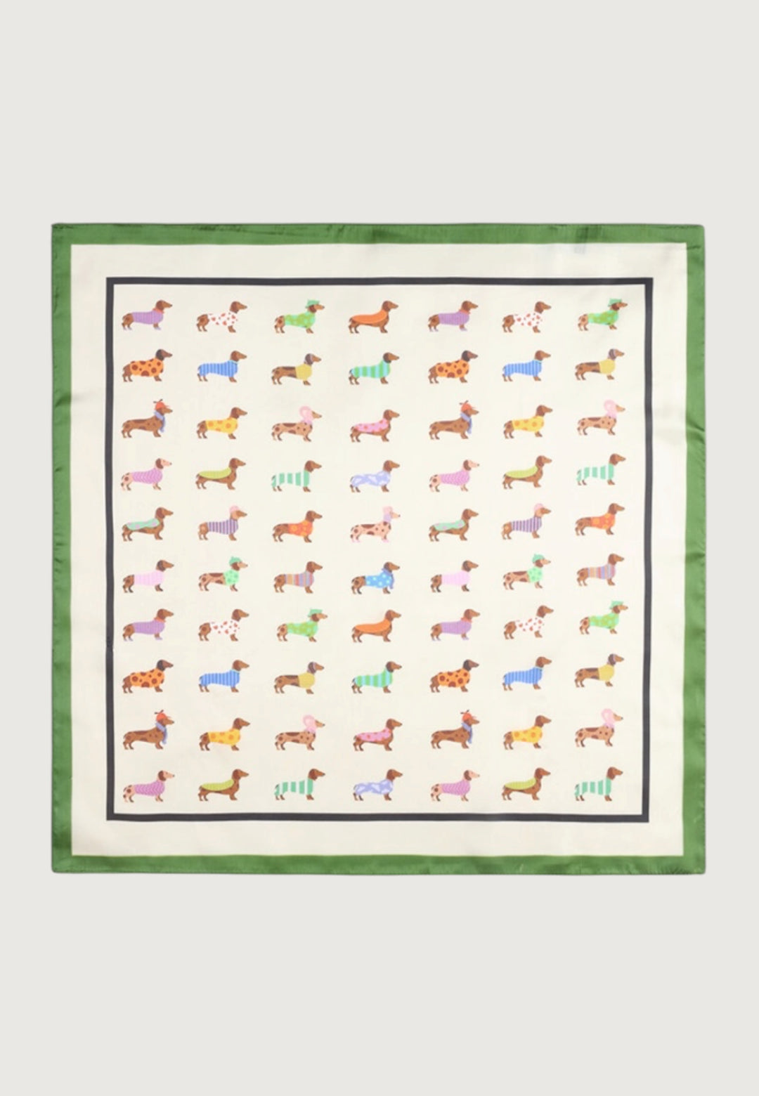 Dachshund Garden Bandana