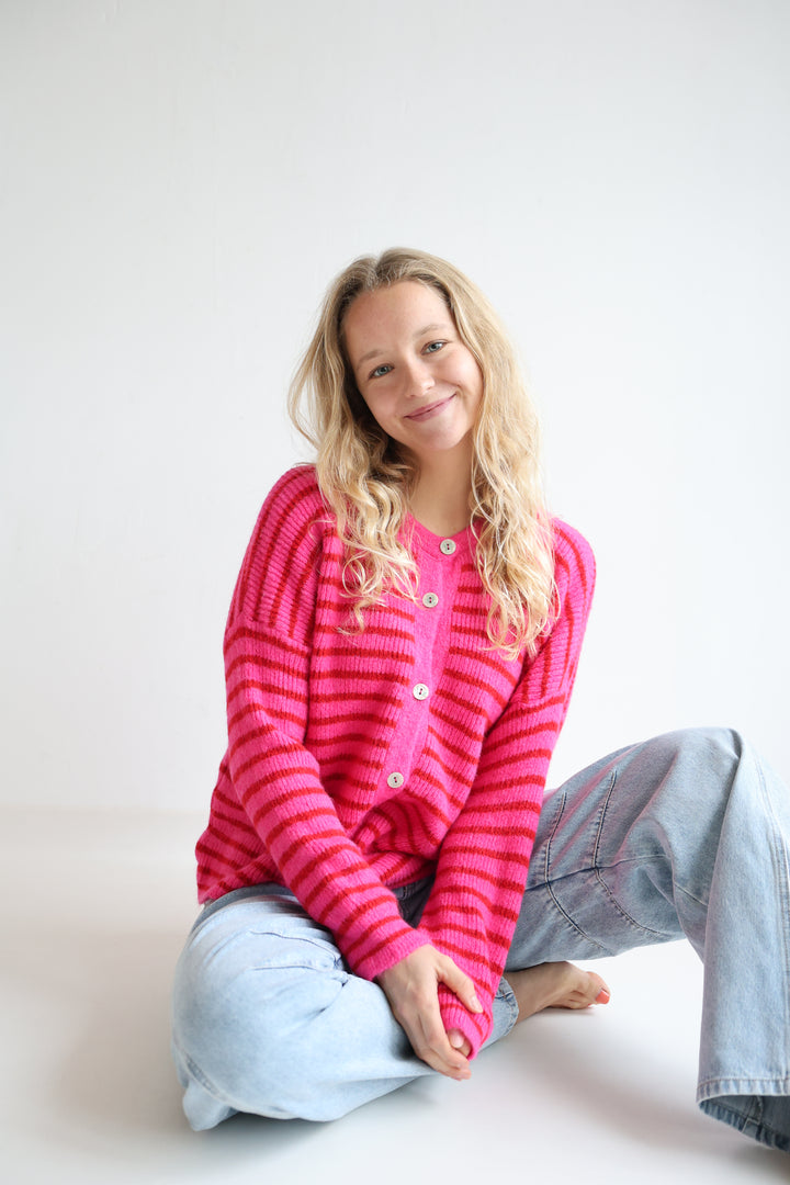 Gestreifter Cardigan Josephine
