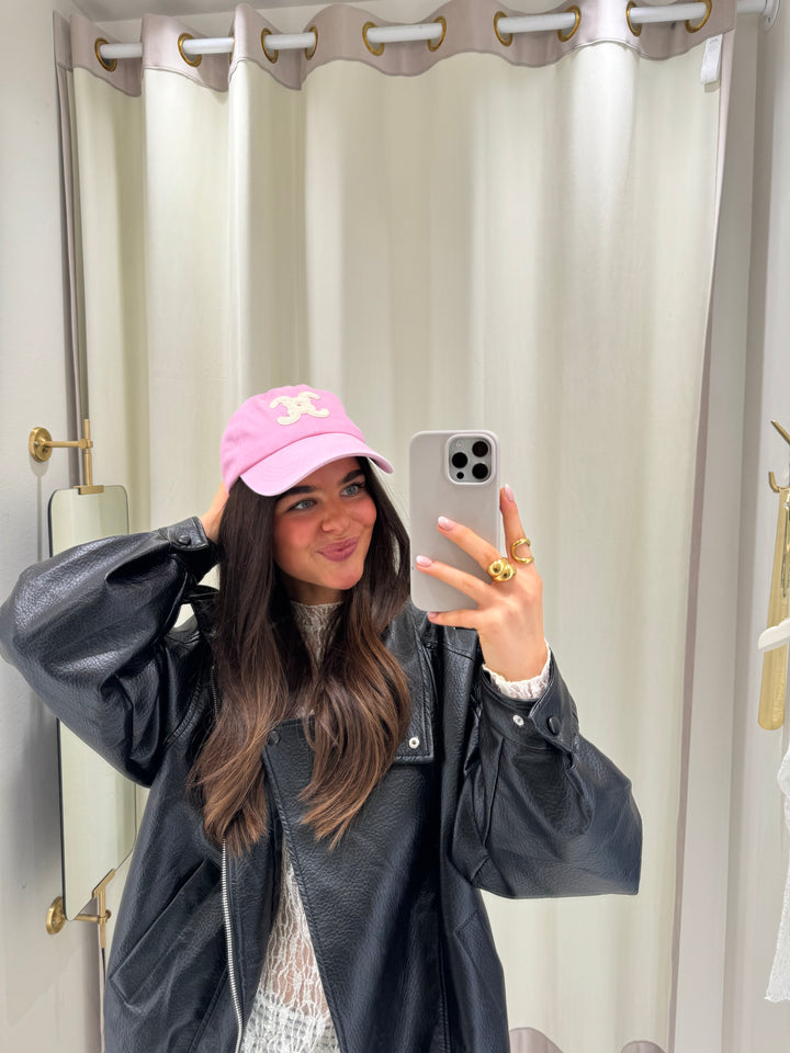 Oversize Bikerjacke Milano
