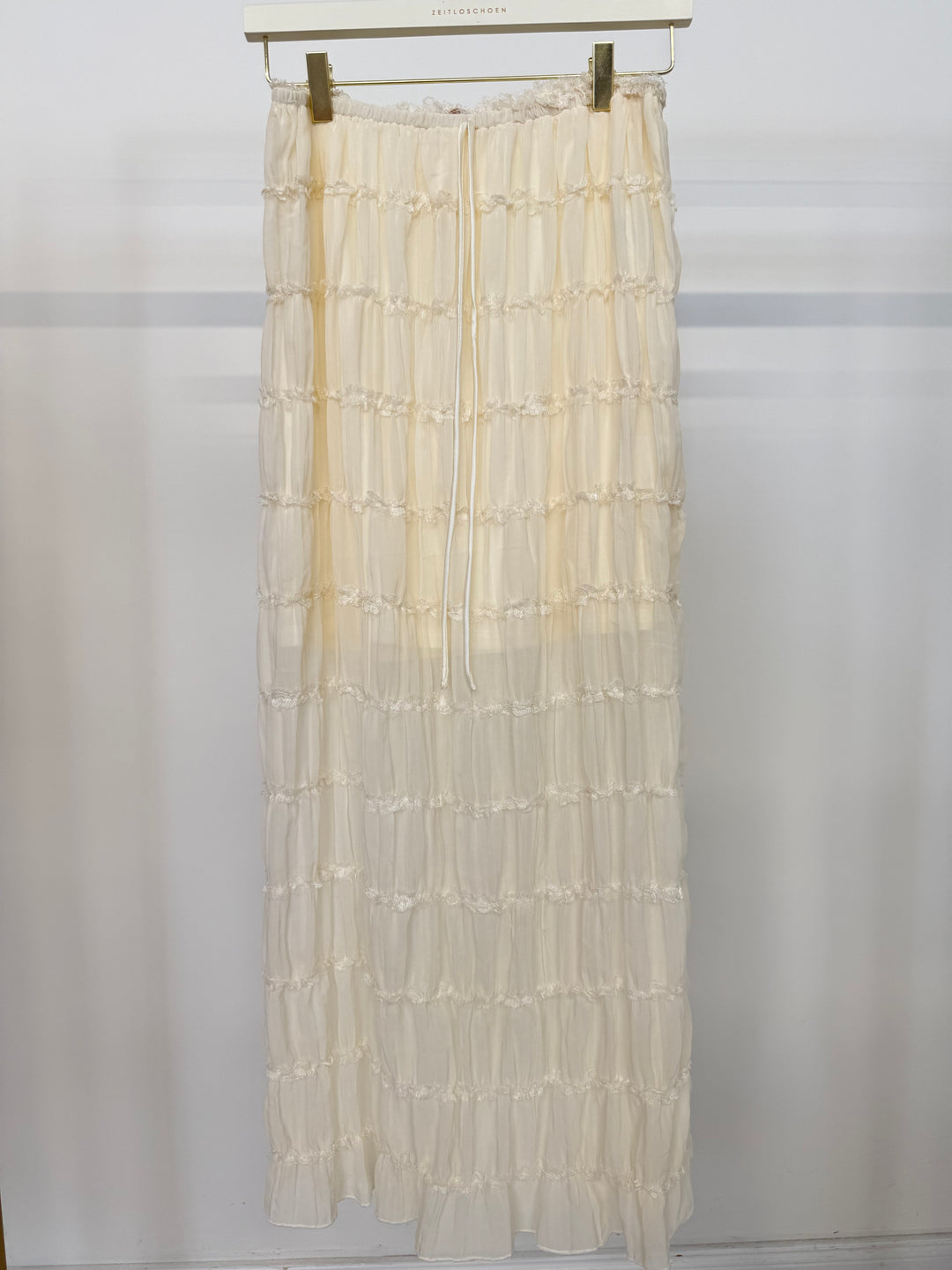 SUNLIT RUFFLE ROCK CREME GR.S/M (B-WARE)
