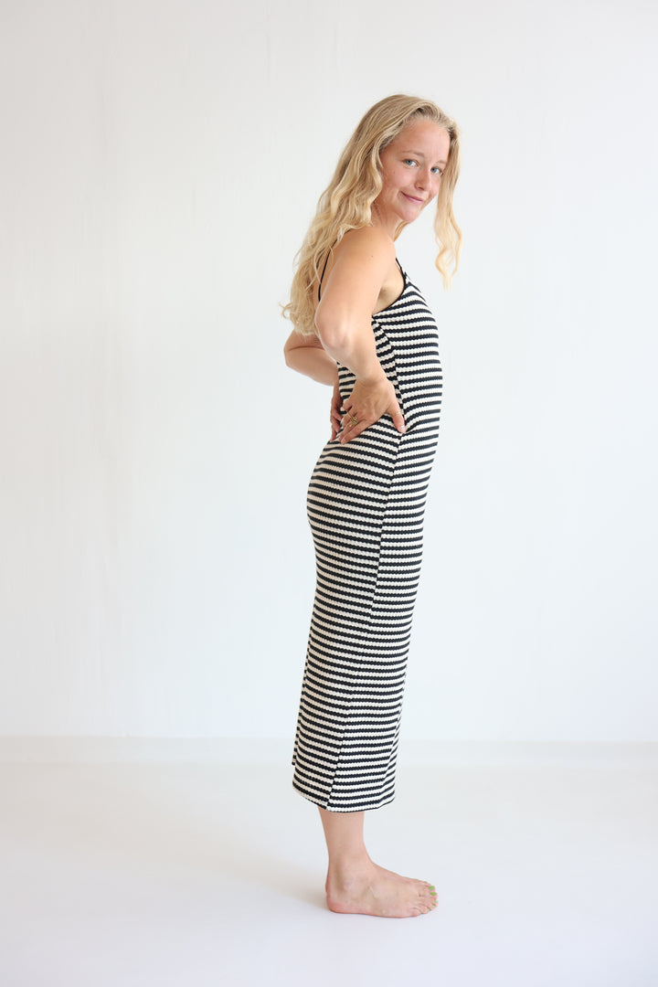 Striped Knit Dress