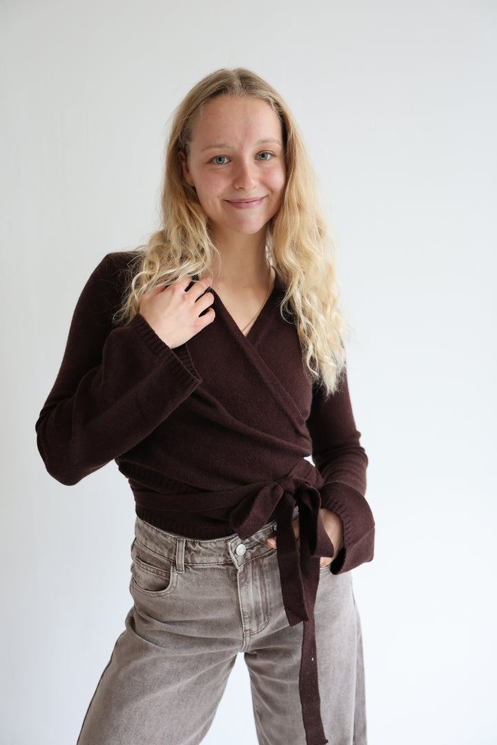 Soft Lounge Wickelcardigan