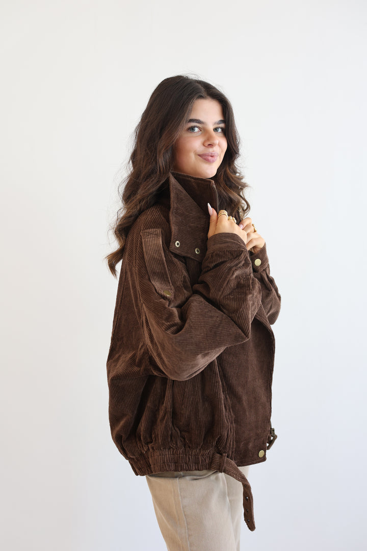 Windswept Cord Jacket