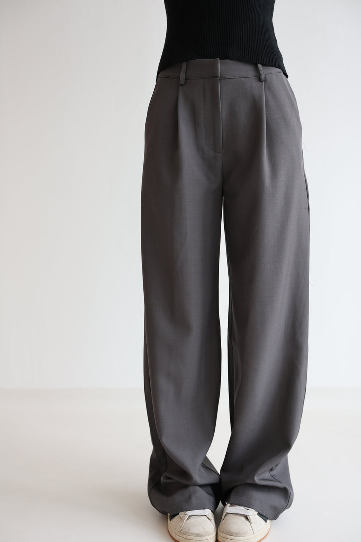 Bundfaltenhose Casual Look