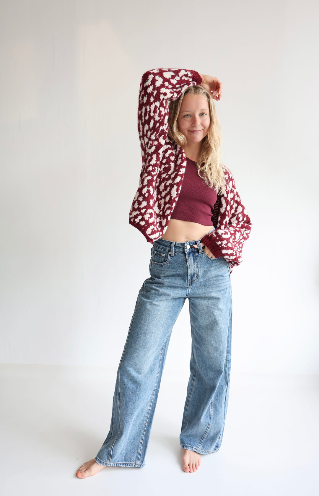 Relaxed Barrel Fit Jeans Juna