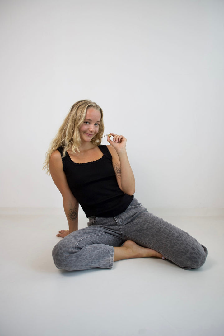 Graphite Wild Mom Jeans