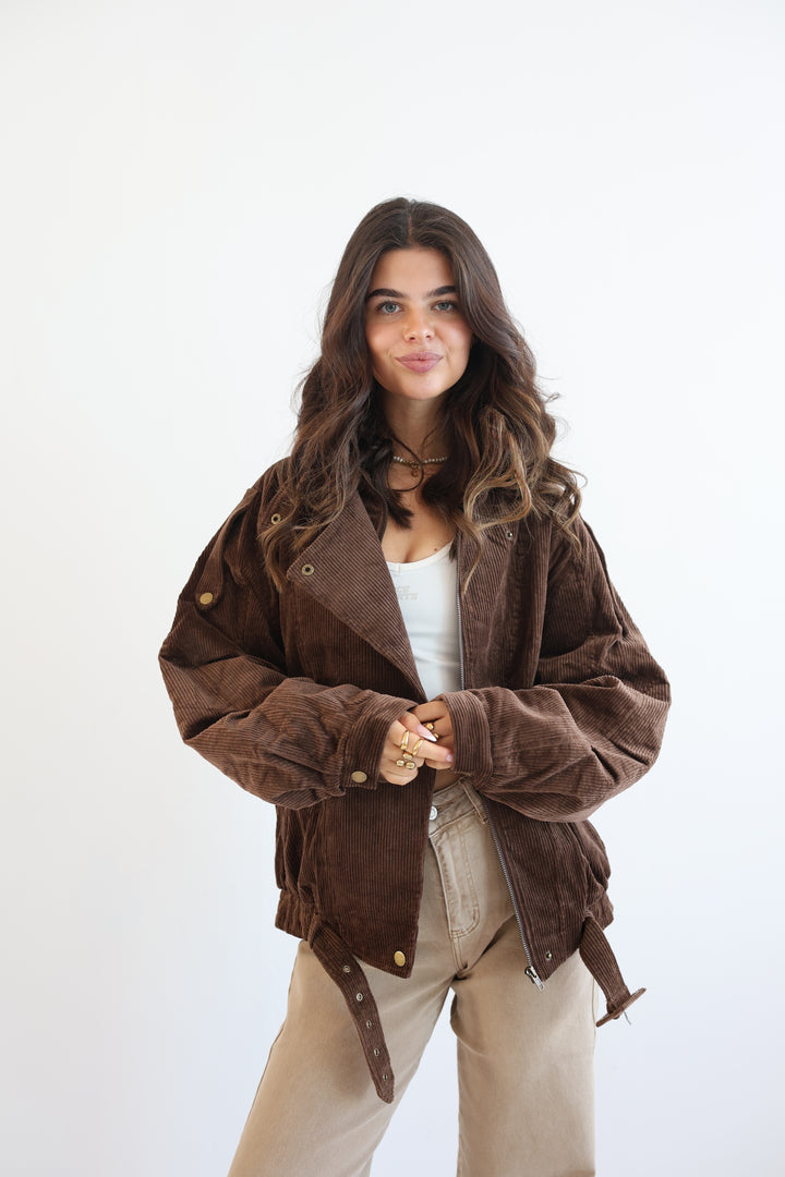 Windswept Cord Jacket