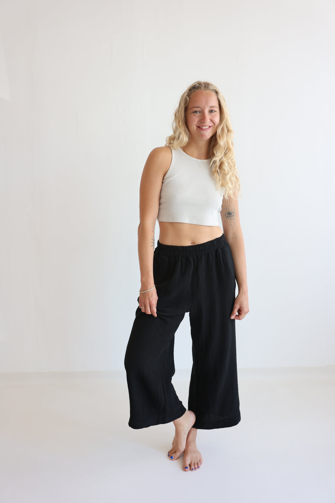 Casual Musselin Pants Petite