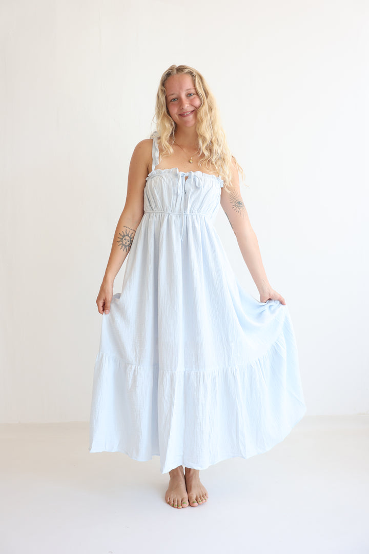 Pastel Musselin Summer Dress