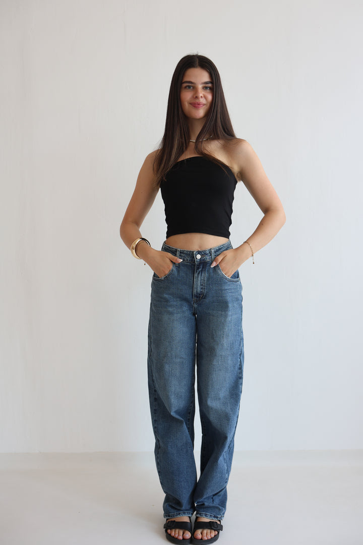 Extra Long Barrel Jeans