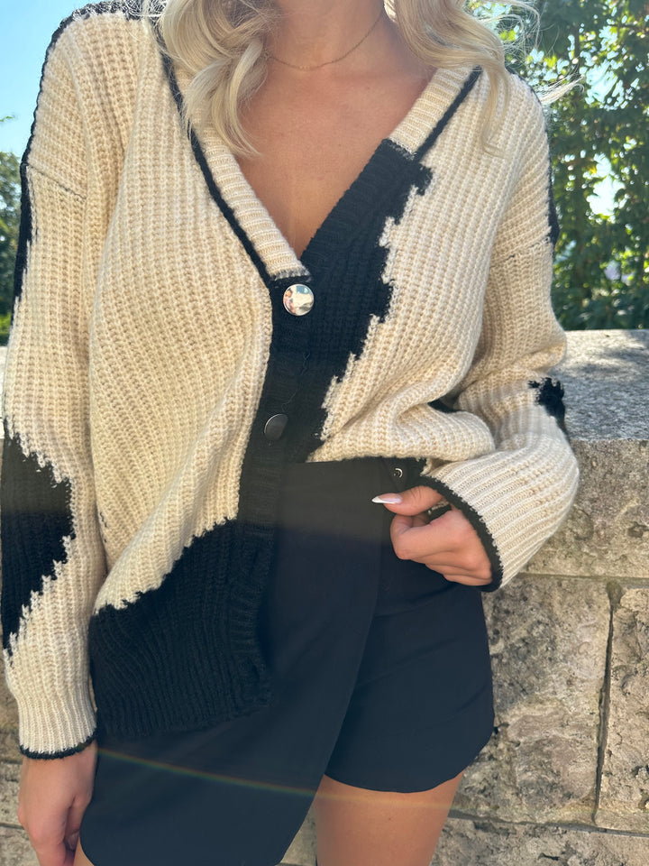 Oversize Cardigan Two Colors