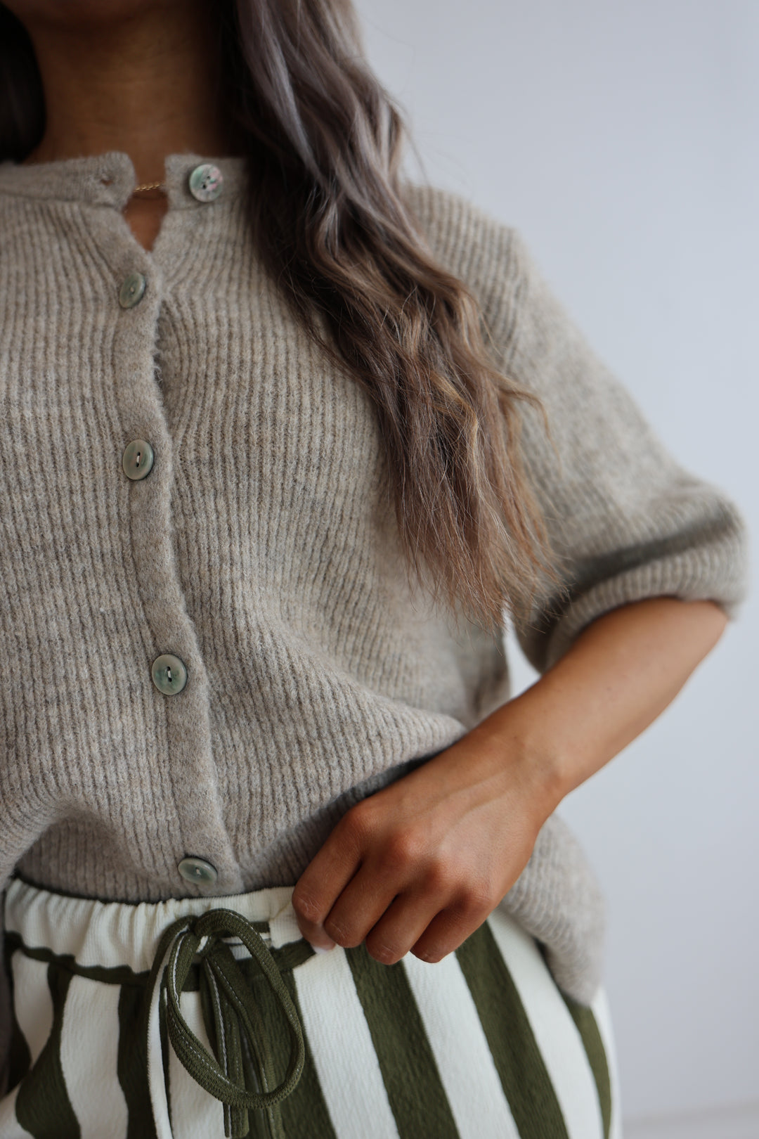 Kurzarm Cardigan Jolina