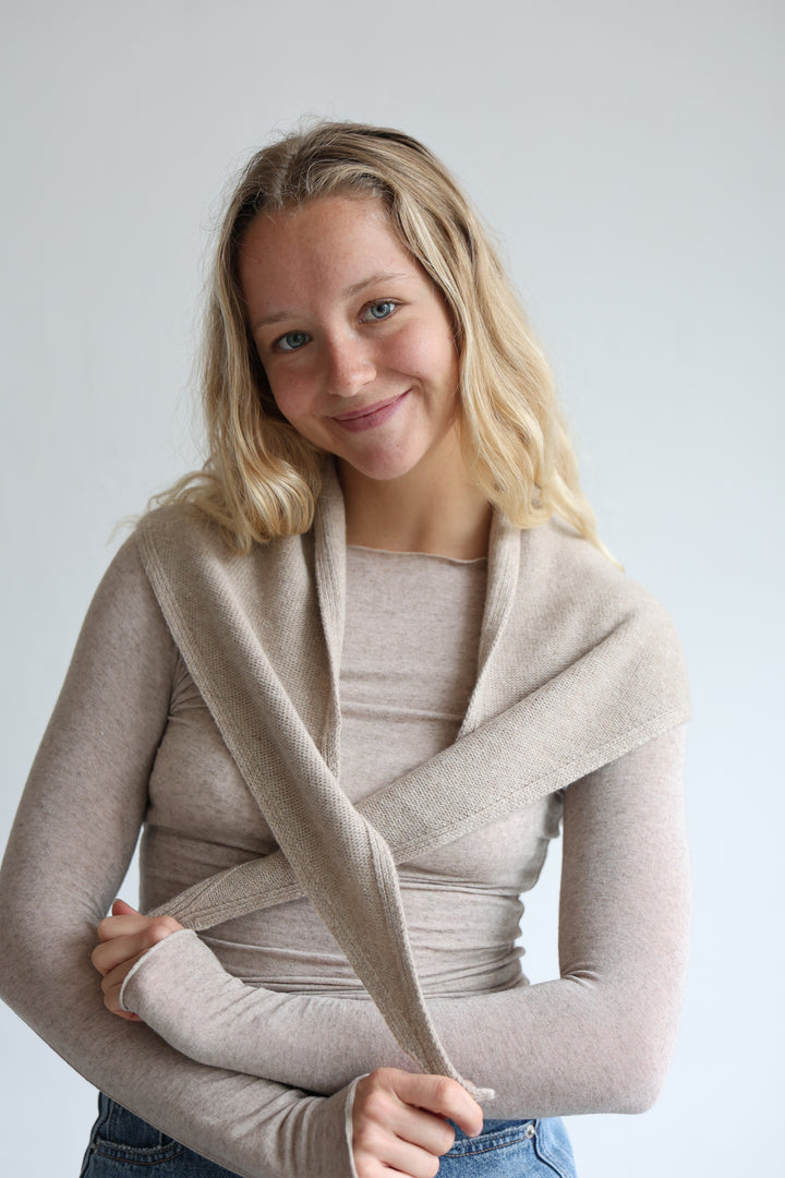 Cashmere Dreiecks-Schal