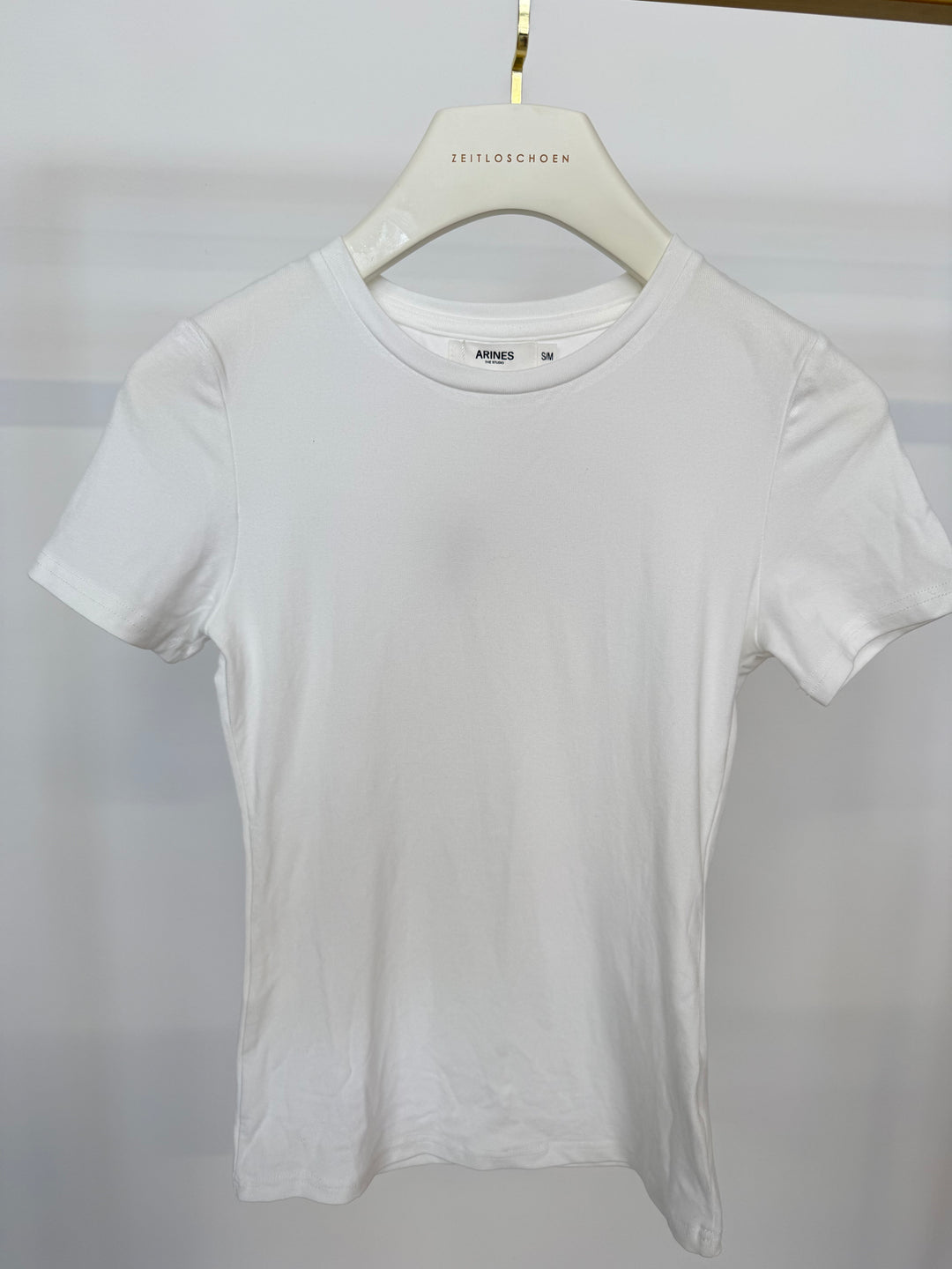 ESSENTIAL BASIC T-SHIRT WEISS Gr.S/M (B-WARE)