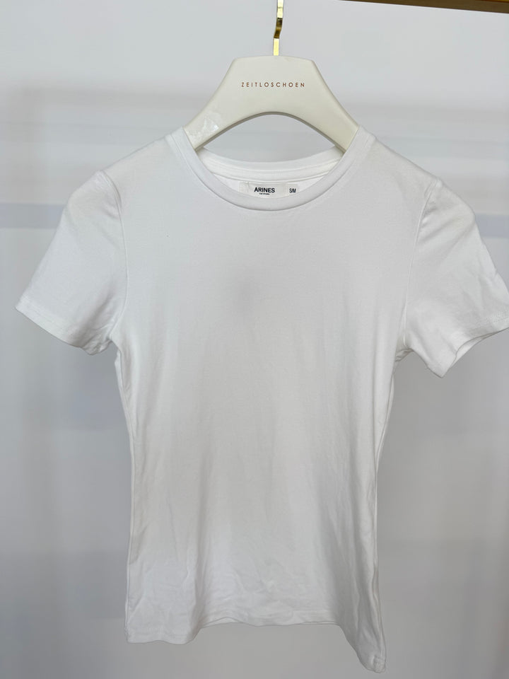 ESSENTIAL BASIC T-SHIRT WEISS Gr.S/M (B-WARE)