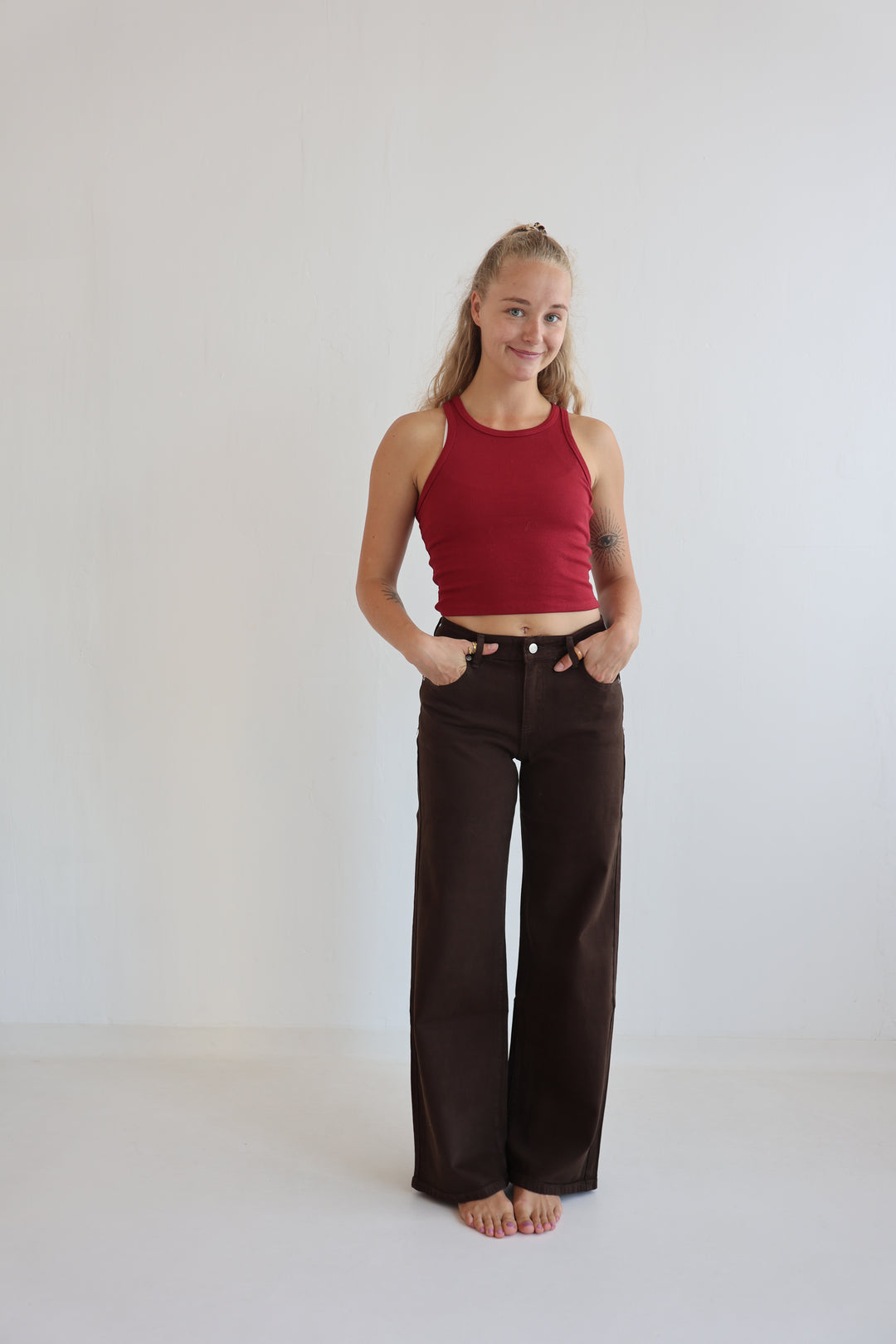 Espresso Edit Straight Fit Jeans
