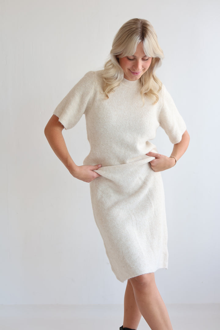 Langes Strickkleid Nuna