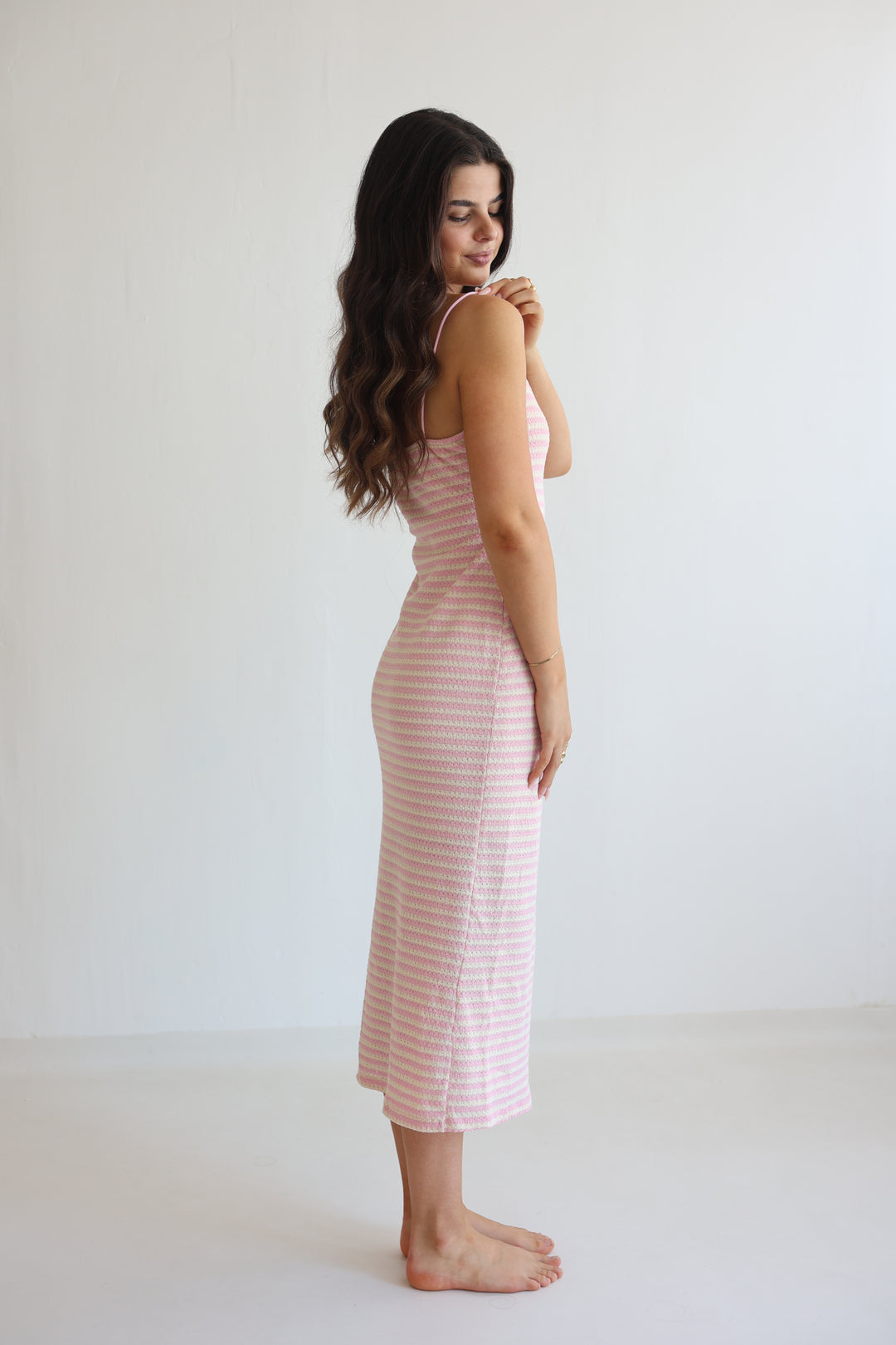 Striped Knit Dress