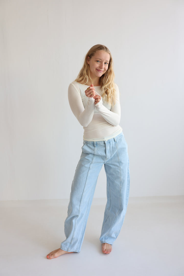 Barrel Jeans Casual Walk