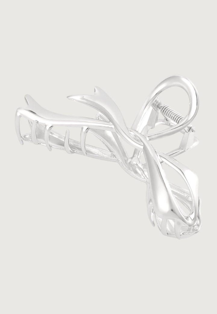 Haarspange Metallic Bow
