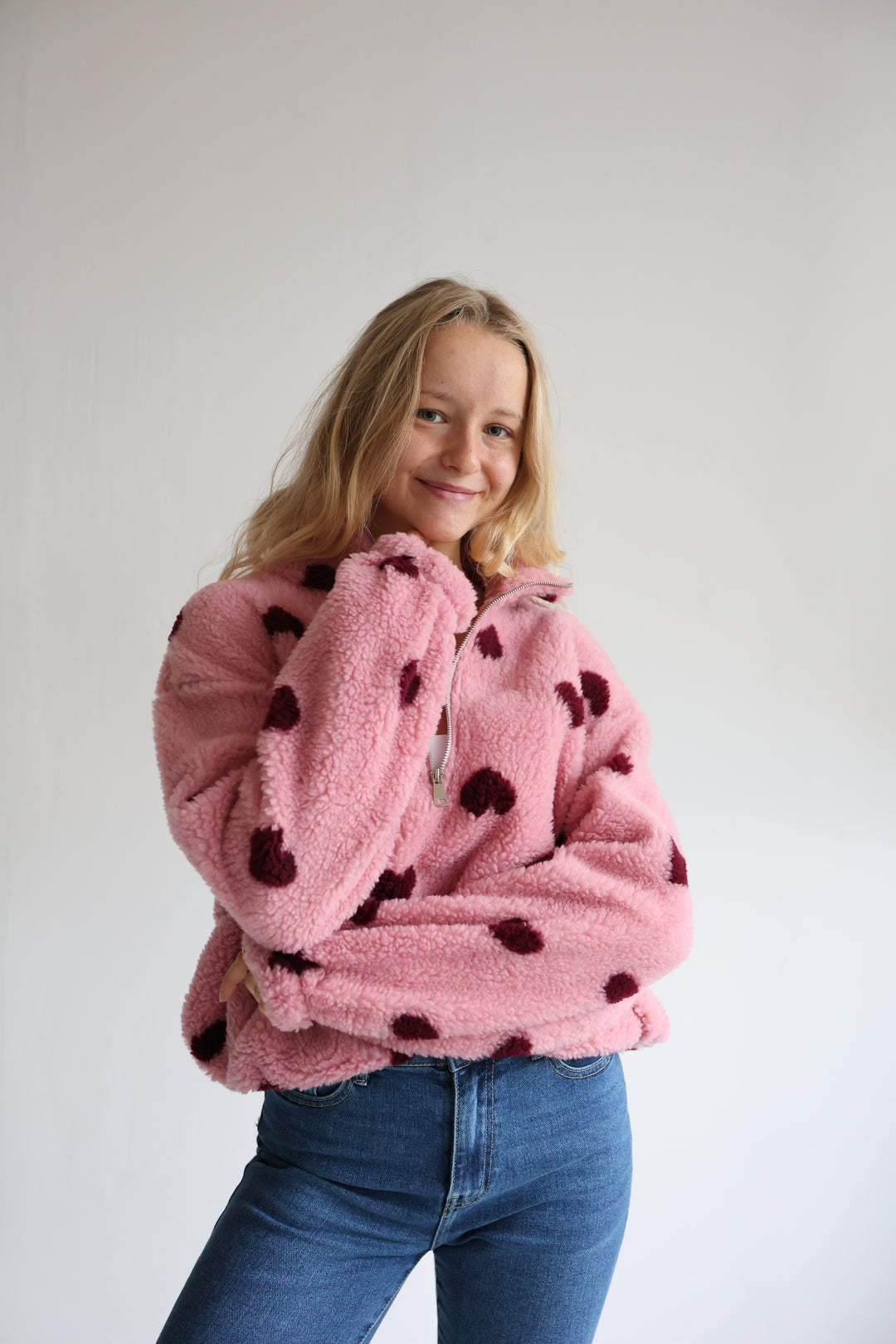 Teddy Zipper Warm Heart