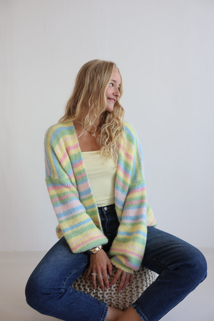 Cotton Candy Cardigan