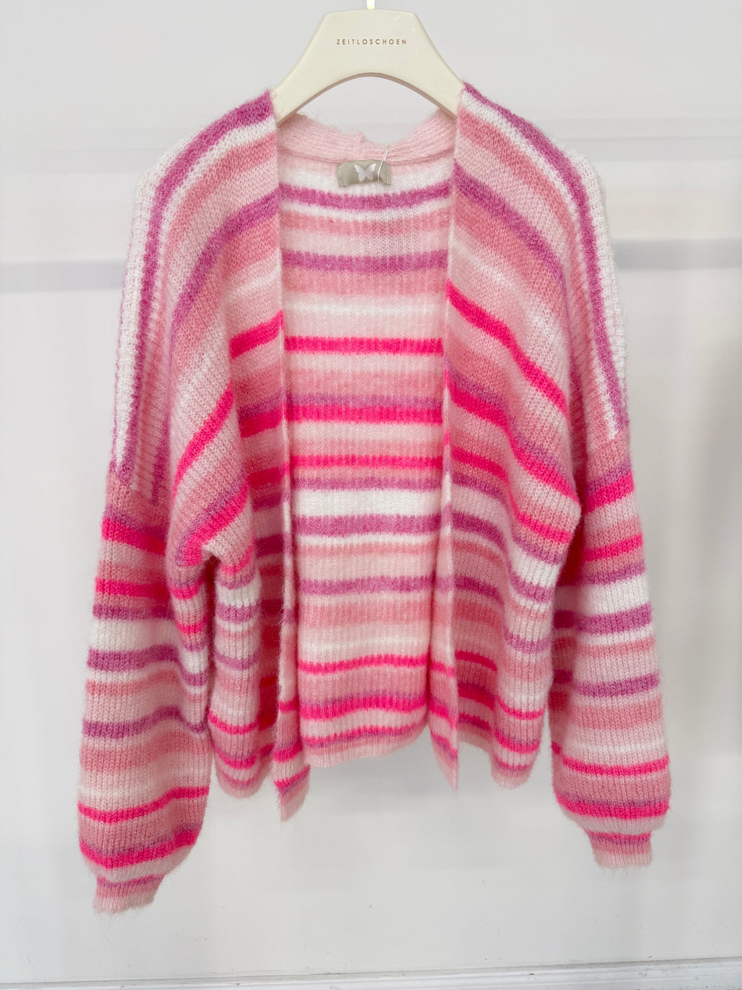 COTTON CANDY CARDIGAN STRAWBERRY CREAM (B-WARE)