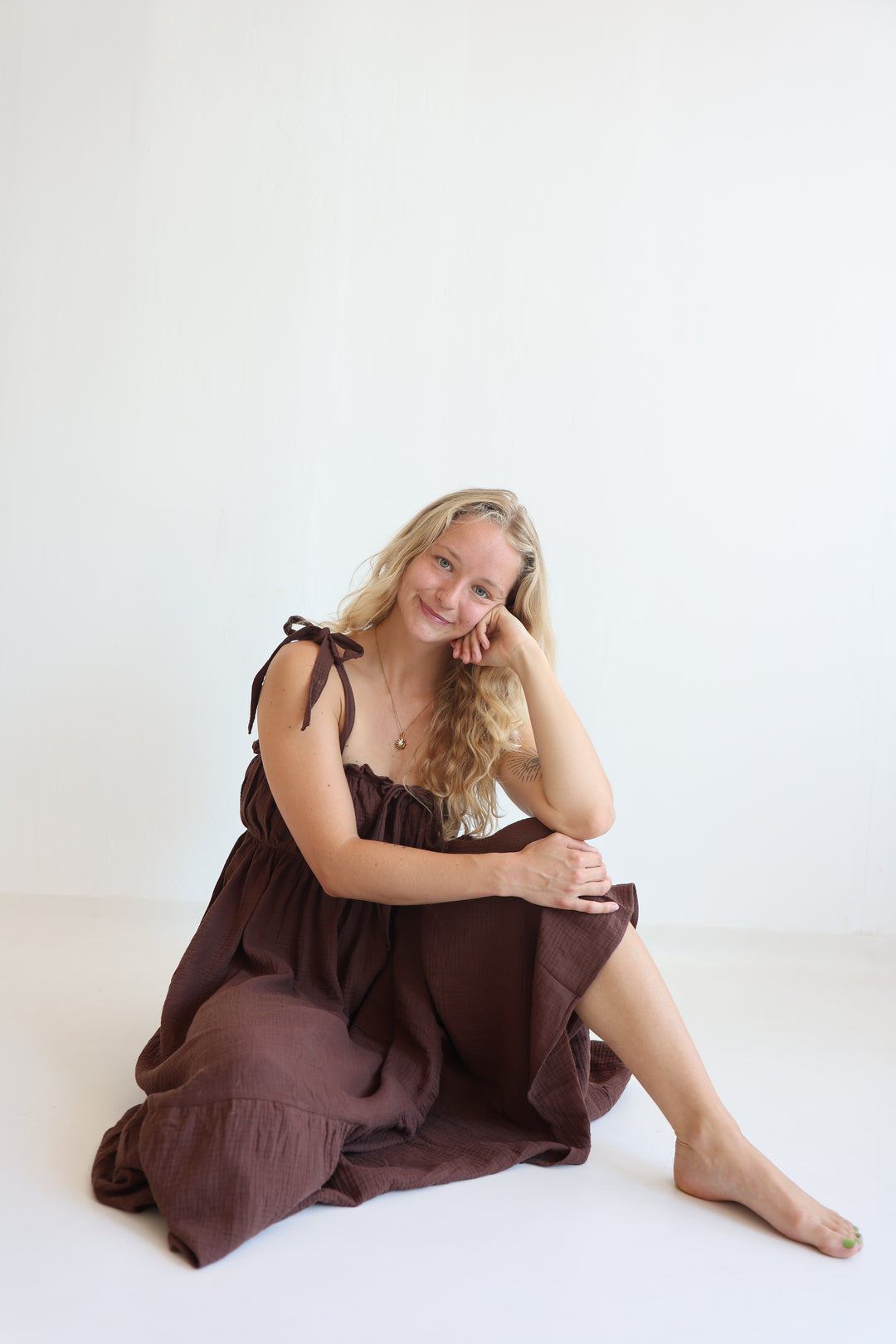 Pastel Musselin Summer Dress