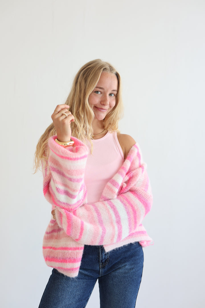 Cotton Candy Cardigan