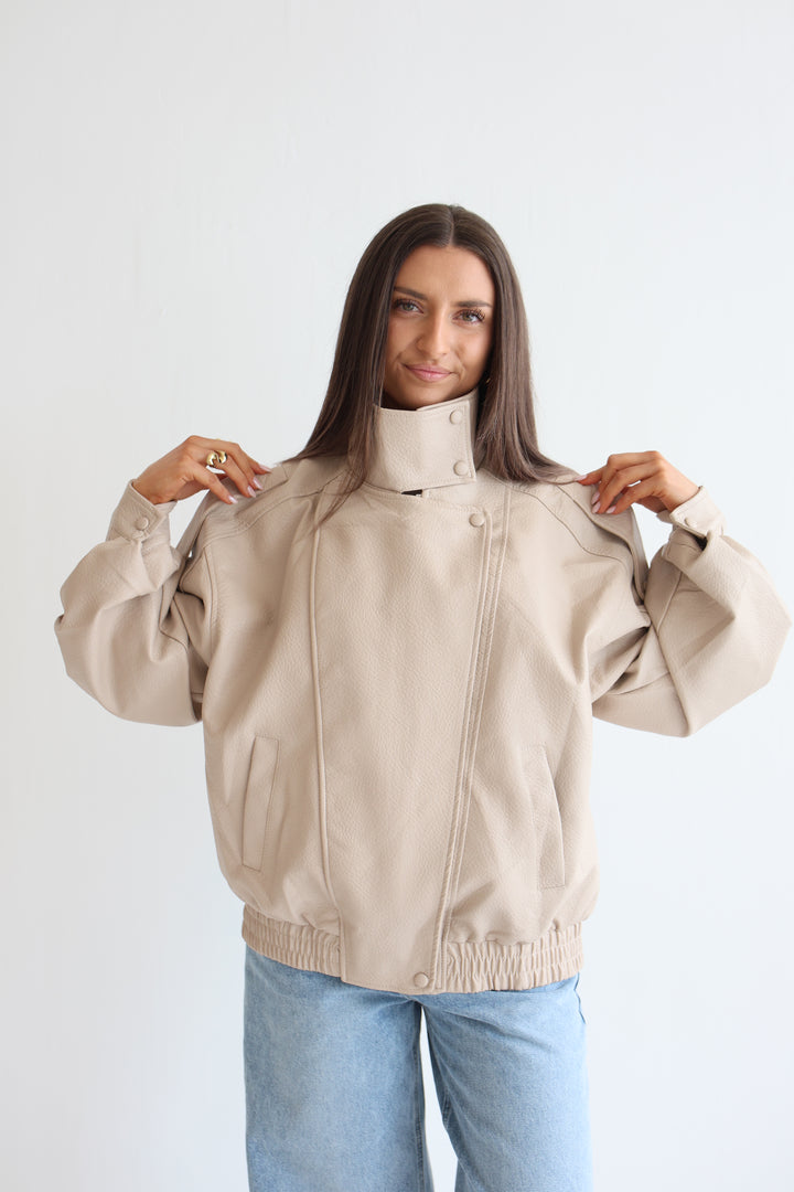 Oversize Bikerjacke Milano