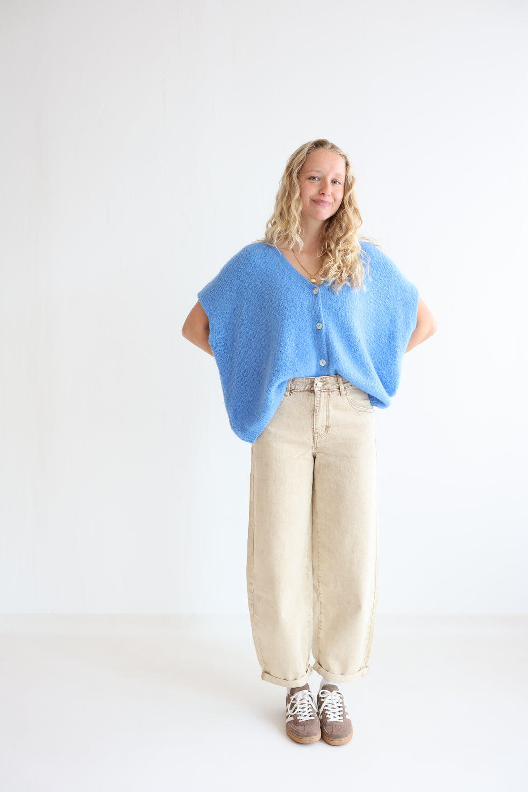 Lockere Pullunder-Weste Gina