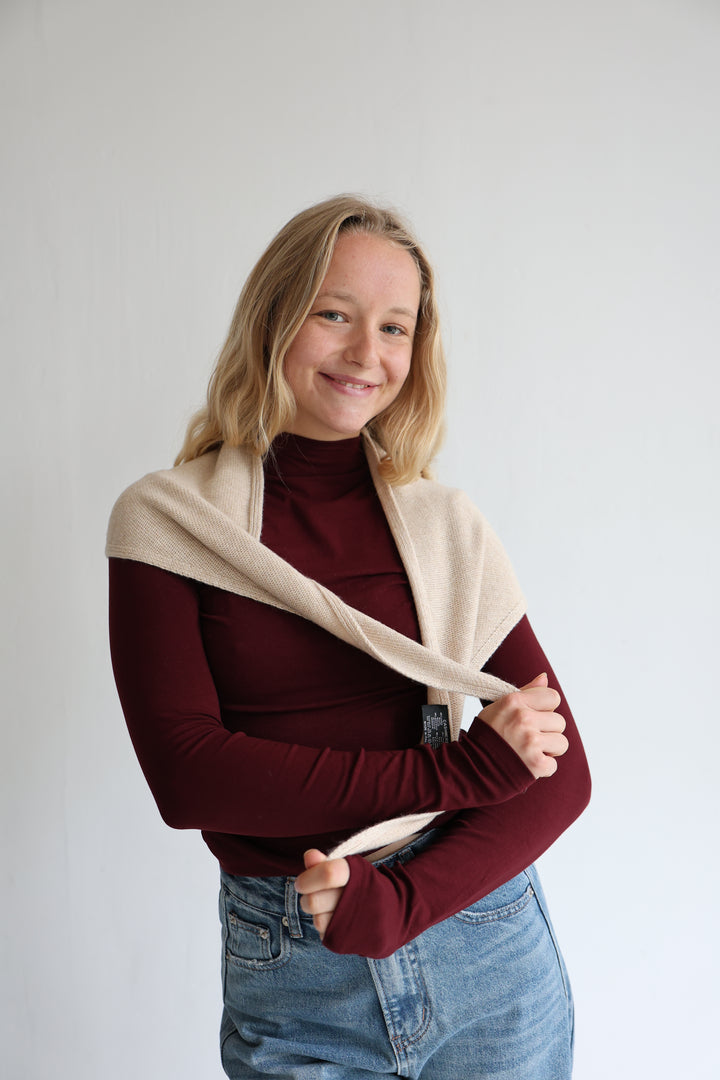 Cashmere Dreiecks-Schal