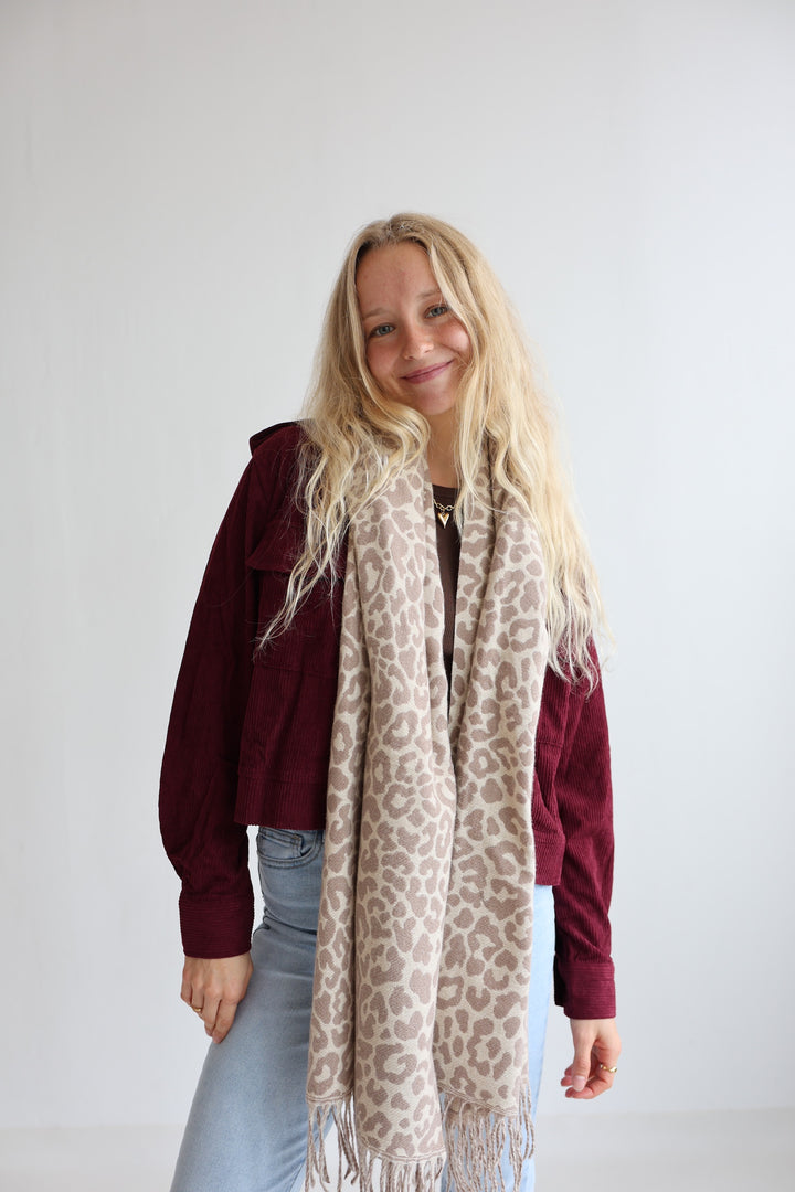 Langer Schal Wild Winter