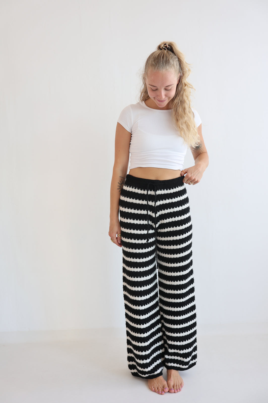 Summer Knit Pants Holly