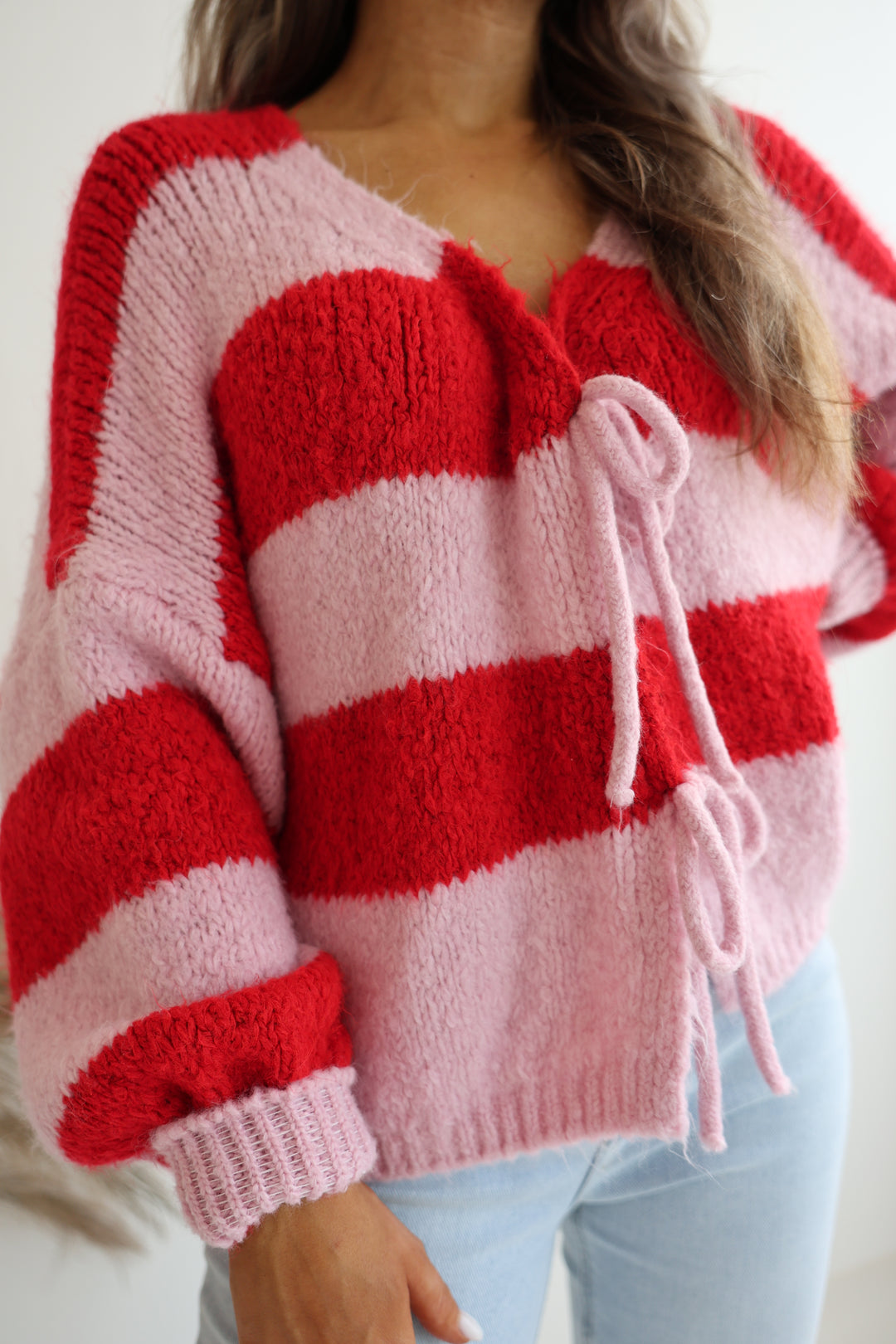 Gestreifter Cardigan Luana