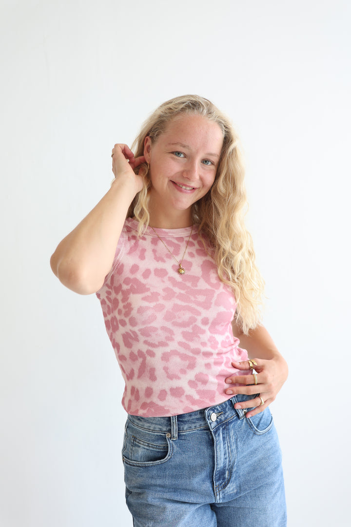 Animal Print Leopard Tank Top