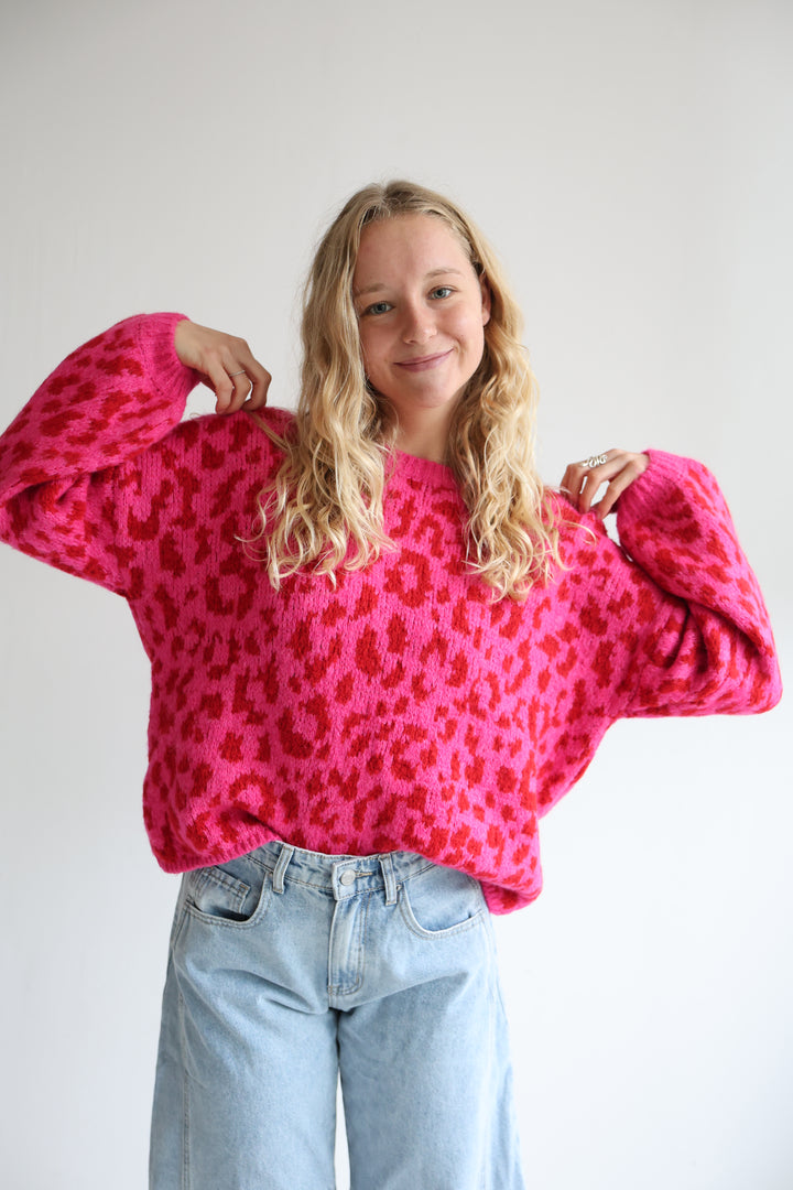 Soft Leopard Knit