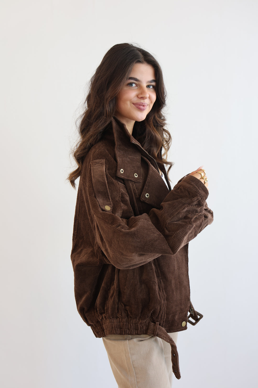 Windswept Cord Jacket